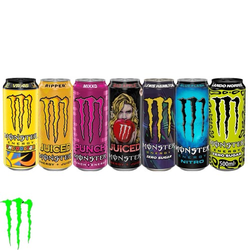 Monster energy drinks blue - 7, (blue