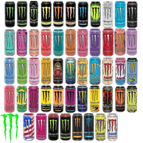 Monster energy drink random - monster, 12