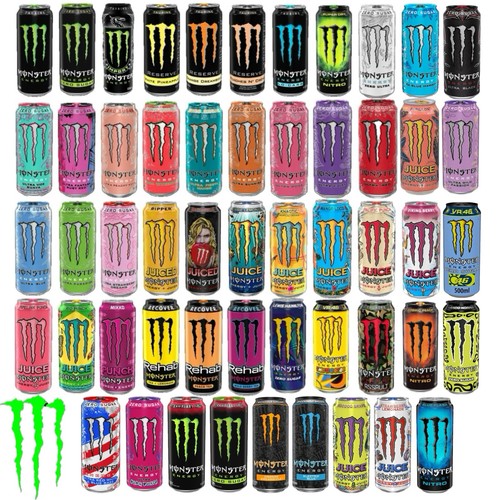 Monster energy drink random - 12,