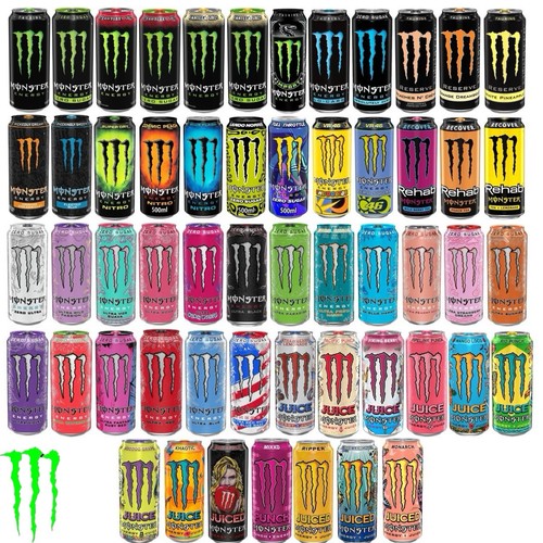 Monster energy drink random - monster, 12