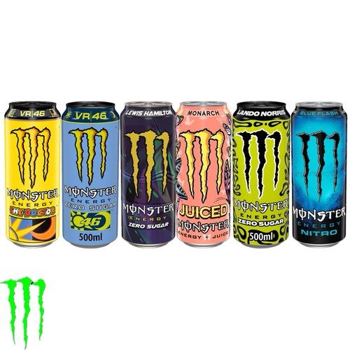 Monster energy drinks blue - energy, (blue